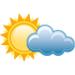 Polojasno, odpoledne více oblačnosti. Teploty 8/19 °C.