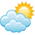 Oblačno, odpoledne méně oblačnosti. Teploty 10/21 °C. Odpoledne vítr z J.